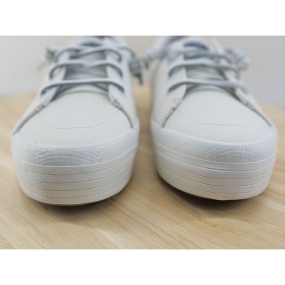 Sperry Women's Crest Vibe Platform Leather Sneaker‎ White 8.5 - Picture 5 of 16